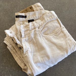 John Varvatos Linen 5 Pocket Jeans - 32 x 32